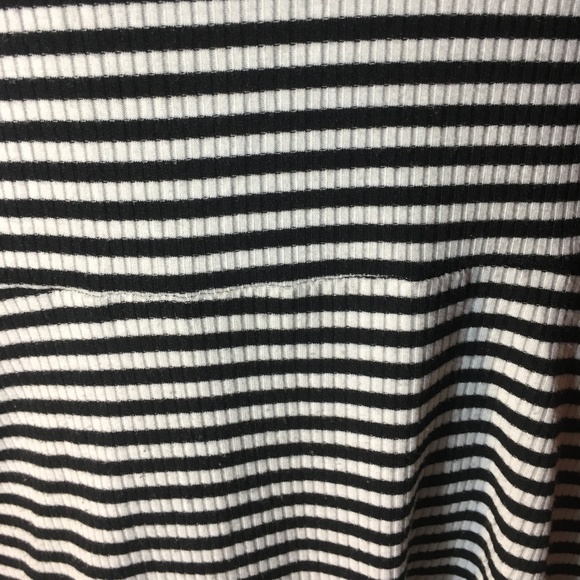 Striped Halter Skater Fit & Flare A-line Dress - Picture 2 of 5